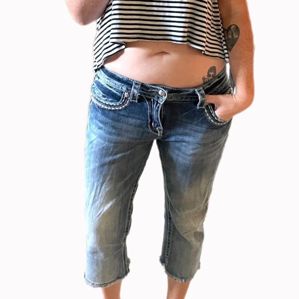 Vintage Y2K Miss Me JE5641EP2 Easy Capri Sz 29